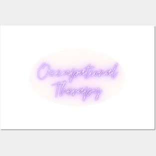 Occupational Therapy Purple Posters and Art